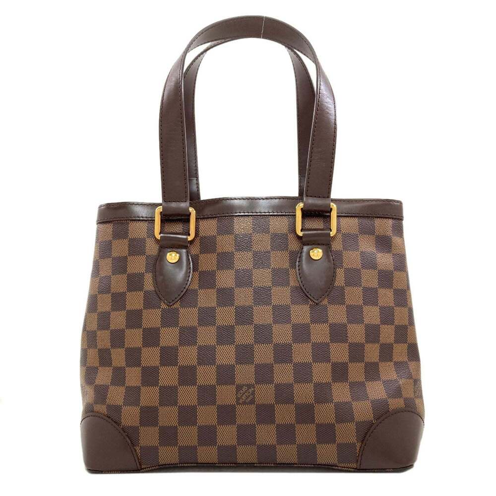 LOUIS VUITTON Brown Damier Canvas Tote Bag - Picture 2 of 16